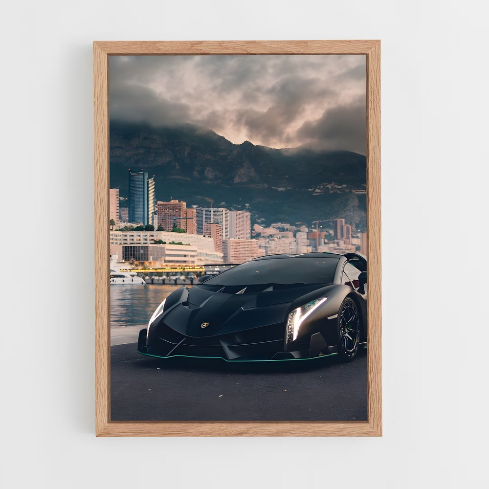 Poster Veneno Vision – affiche Lamborghini (vue 4)